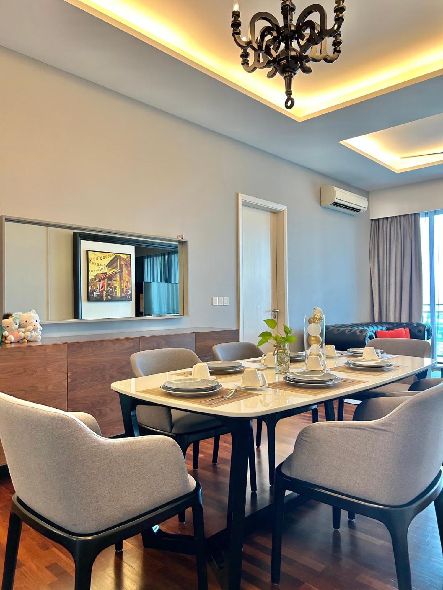 Luxury 3Br Penthouse I The Shore Hotel & Residence I Seaview I Poolview I 6-9Pax 豪华3房顶层公寓 Малакка Экстерьер фото